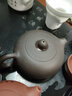 倒把西施 宜兴紫砂壶名家手工原矿泡茶球孔功夫茶具 250ml 徐保国 黑金砂扁西施 实拍图