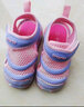 卡特兔儿童凉鞋男童夏童鞋学步鞋1-6岁毛毛虫凉拖女宝机能鞋包头学步鞋 粉紫色 22 内长13.5cm 脚长12.5-13.0 实拍图