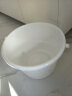五月花 加厚塑料 耐用提水桶 泡脚洗澡桶 带提手清洁洗衣桶 大容量 桶盆套装 脸盆水桶3件套 WYH-SN201 实拍图