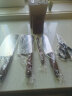 王麻子厨房刀具套装7件套 碳化榉木手柄 家用菜刀组合 切菜斩骨切水果 实拍图