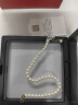 周六福黄18K金珍珠手链手串女母亲节生日礼物X078933 黄18K金 16+2.5cm 实拍图