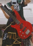 名森IB4弦贝斯/大红 四弦电贝司bass电贝斯初学入门专业演出摇滚乐器 实拍图