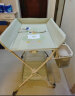 ABCMOKOO尿布台婴儿护理台新生儿换尿布抚触多功能可折叠-莫兰迪绿PRO款 实拍图