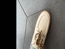 奥古狮登大头小皮鞋女四季百搭新款厚底乐福鞋女软底小众jk英伦女通勤单鞋 523092米杏色 39 实拍图