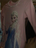 迪士尼女童睡衣套装儿童棉春装2024新款冰雪爱莎宝宝家居服童装 粉色大图案A款1075D 130cm（适合身高125-135） 实拍图