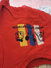 迪士尼童装男童女童套装潮酷米奇米妮卫衣套装儿童外出服 大红T1281 24个月/身高90cm 实拍图