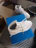 adidas DROP STEP XL休闲中帮篮球运动板鞋男女阿迪达斯三叶草   白/金/金黄色/一号黑   41 实拍图
