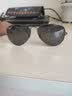 雷朋（RayBan）偏光太阳镜男女款眼镜经典飞行员户外金属墨镜0RB3689 【偏光】004/48枪色镜框黑色镜片 尺寸58 实拍图