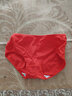 浪莎2条 浪莎女士内裤女三角裤本命年蛇年大红纯棉裆印花结婚红内裤衩 纯棉大红2条装 L 实拍图