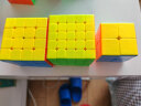 圣手 魔方宝石二阶2阶儿童男女孩玩具比赛专用实色魔方送教程生日礼物 彩色 实拍图