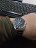 精工（SEIKO）手表 计时系列商务三眼休闲蓝盘钢带石英男表 SSB377P1生日礼物 实拍图