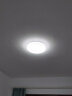 视贝卧室吸顶灯LED房间厨房阳台灯现代简约过道灯中式圆形走廊灯具 18W雅白 晒单实拍图