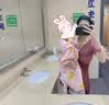 弈姿女士泳衣连体保守裙式游泳衣显瘦泳装女 EZI21W098 棕色格子 L 实拍图
