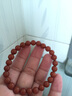 可塘明珠 配珠宝鉴定证书 南红玛瑙手链 火焰纹凉山满肉柿子红女士天然手串 情人节礼物 珠径6MM 实拍图