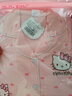 Hello Kitty玉桂狗女童家居服秋冬2025新款洋气亲子睡衣套装长袖秋衣秋裤童装 小图案-粉色513204 120 实拍图