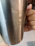 助家乐（HPMILY）马克杯双层隔热304不锈钢水杯 家用防烫耐防摔口杯父亲节礼物实用 隔热304不锈钢水杯300ml 实拍图