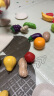百乐森儿童水果切切乐男女孩过家家剥皮仿真厨房蔬菜切水果玩具25件套 实拍图