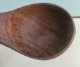 唐宗筷木头汤勺 乌檀木勺子 无漆无蜡木勺铲 加长柄木制菜勺C2033 实拍图