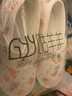 咕羊羊月子鞋可调节春夏秋产后拖鞋包跟厚底防滑孕妇拖鞋 【新品纯棉纱布】白花底 L(适合37码~38码) 实拍图