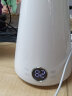 德尔玛（Deerma）电水壶 便携式烧水壶电热水杯可盖盖烧水550ml手机控制温度 冲茶泡奶便携 小米白DEM-DR100 实拍图