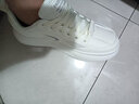 潮小二（CHAOXIAOER）男鞋夏季韩版潮流鞋子百搭网面运动休闲跑步板鞋小白增高老爹潮鞋 米色 41 实拍图