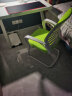 凡积 电脑椅子家用 办公椅老板椅 时尚转椅特价弓形椅职员椅座椅子电竞椅主播椅子游戏椅 工字型白+绿 实拍图