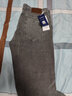 罗蒙牛仔裤男春秋季宽松直筒商务弹力休闲时尚加绒长裤2025新款裤子男 烟灰色 【春季常规款】 32 实拍图