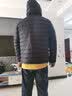 君羽反季羽绒服情侣超轻鹅绒服800高蓬松度白鹅绒连帽羽绒夹克 黑色-男款 3XL 推荐男181-200斤/女136-145斤 实拍图
