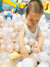 澳乐海洋球加厚波波池小球池室内宝宝婴儿童玩具球户外球池海洋球装6.5cm200装【轻奢款】生日礼物 实拍图
