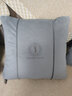 问雅车载抱枕被子两用靠垫被汽车靠枕车内空调被车载午睡毯子车上夏被 灰色-休闲高尔夫 实拍图