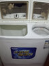 澳柯玛（AUCMA）8公斤半自动波轮洗衣机 玻璃面板大容量双缸双桶 洗脱分离脱水甩干机租房宿舍家用 XPB80-2128S【钢化玻璃面板】 强劲动力 实拍图