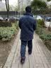 芬腾睡衣男冬季新款三层加厚夹棉加绒珊瑚绒大码保暖家居服套装 宝蓝240014 XL 实拍图