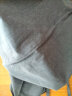 GMGN（亚麻系）高端亚麻冰丝夏季超薄款棉麻男士休闲裤直筒宽松运动男裤子松紧腰系绳 黑色（P0038亚麻） XXL（155斤-170斤穿） 晒单实拍图