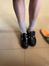 马丁（DR.MARTENS）8065 Mary Jane芭蕾夏舒适光面皮浅口皮鞋玛丽珍鞋 黑色 36 实拍图