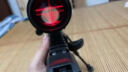 DEFIER 3-9x40EG 高清高抗震瞄准镜十字光学 瞄准器 带红绿光 八倍镜 3-9倍金字版 20MM夹具 实拍图
