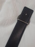 皮雅达皮带条不带头3.2无头h皮带男3.8腰带真皮头层牛皮爱马仕同款带身 黑色（3.8厘米宽） 110cm 下单后客服会致电核实长度 实拍图