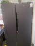 云米（VIOMI）Smart Y 603L大容量对开门冰箱一级能效风冷无霜高端制冰盒双开门冰箱BCD-603WMSAD03 银灰系 晒单实拍图