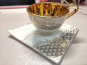 故宫文化 龙凤和乐咖啡杯套装 骨瓷咖啡杯 一杯一碟过节送礼 故宫博物院官方 凤款 实拍图