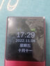 金立翻盖老人手机4G全网通移动联通电信4GVoLte 大屏老年机超长待机大字大声双卡双待 红色 移动版 实拍图