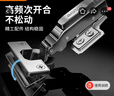 卡贝（cobbe）抽屉轨道滑轨导轨304不锈钢衣柜阻尼三节导轨滑道缓冲黑钢轻音 黑钢靜音【16寸=40cm】两支 强承重 实拍图