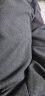 AEMAPE 休闲裤2021秋冬华夫格时尚舒适裤子男灯芯绒印标系带束脚哈伦裤YPY K186 黑色 XL  晒单实拍图