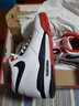 耐克（NIKE）男鞋春季新款运动鞋AIR FLIGHT 89气垫休闲鞋AJ4兄弟款实战篮球鞋 经典中帮白红黑/AJ4兄弟款/热卖 45 实拍图