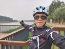 ROGTYO 长袖骑行服套装自行车上衣裤子男女春夏薄款透气排汗骑行装备 RT38-6 M 实拍图