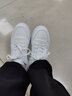 回力男鞋小白鞋冬季板鞋男士百搭款休闲轻便运动纯白色简约平底鞋子男 白色【弹力鞋带】易穿脱 41 实拍图