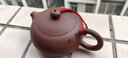 悦目清心 宜兴紫砂壶 纯全手工紫砂茶壶 功夫茶具泡茶壶正宗西施壶 底槽清 扁西施 (200ml) 实拍图