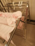 盼盼落地晾衣架不锈钢折叠晒衣架 室内家用晒被子神器婴儿尿布架400U 400U1.6米+不锈钢+置物层 实拍图
