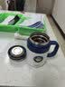 泰福高带盖泡茶杯保温男女家用带手柄316不锈钢带茶隔办公室杯茶水分离 T6170-胡桃棕-500ML 实拍图