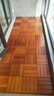 同聚发印尼菠萝格防腐木地板自铺酒店户外露台花园实木地面阳台室外deck 菠萝格地板（30*30cm） 实拍图