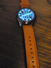 今舞 适用Ticwatch prox表带真超纤皮革硅胶混合pro3手表表带pro2021表链腕带 棕色 Ticwatch Pro/3/X（22mm） 实拍图