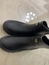 FOOTOPPO雨鞋男雨靴男士水鞋中筒成人防水鞋中帮水靴时尚胶鞋水靴子女士 实拍图